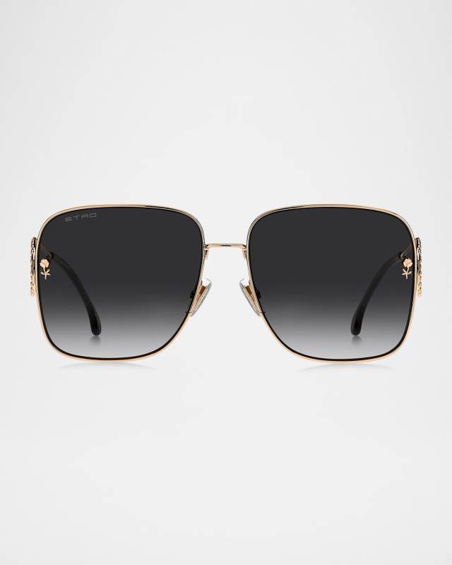 Square Metal Sunglasses